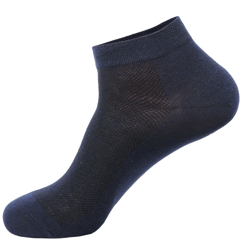 Breathable Cotton Low-Cut Socks