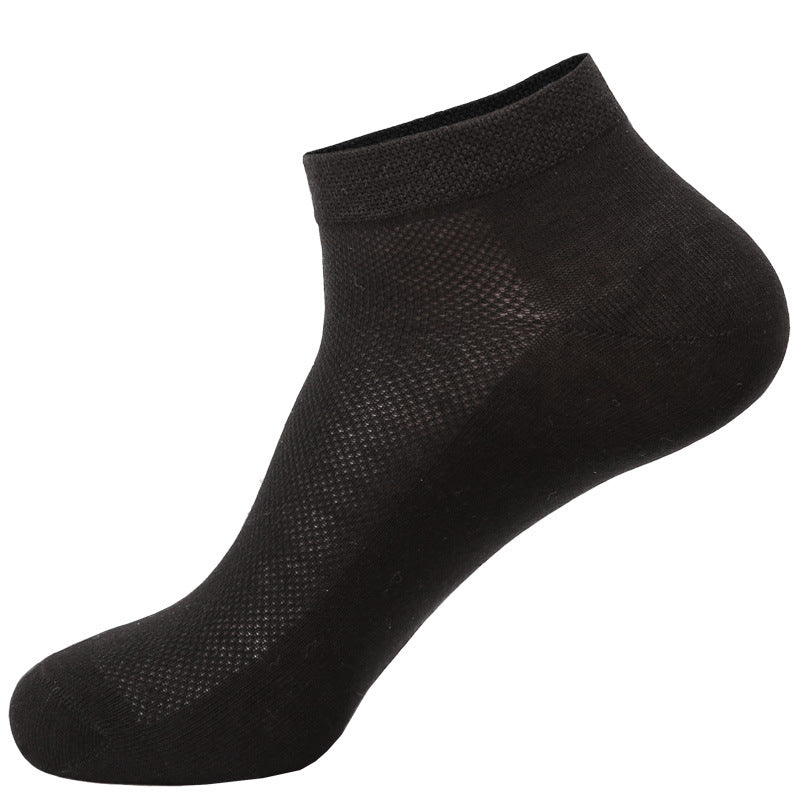 Breathable Cotton Low-Cut Socks