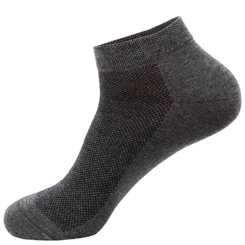 Breathable Cotton Low-Cut Socks