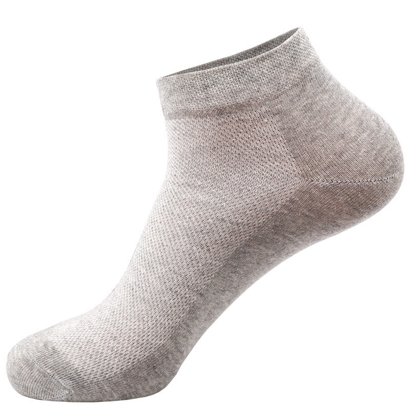 Breathable Cotton Low-Cut Socks