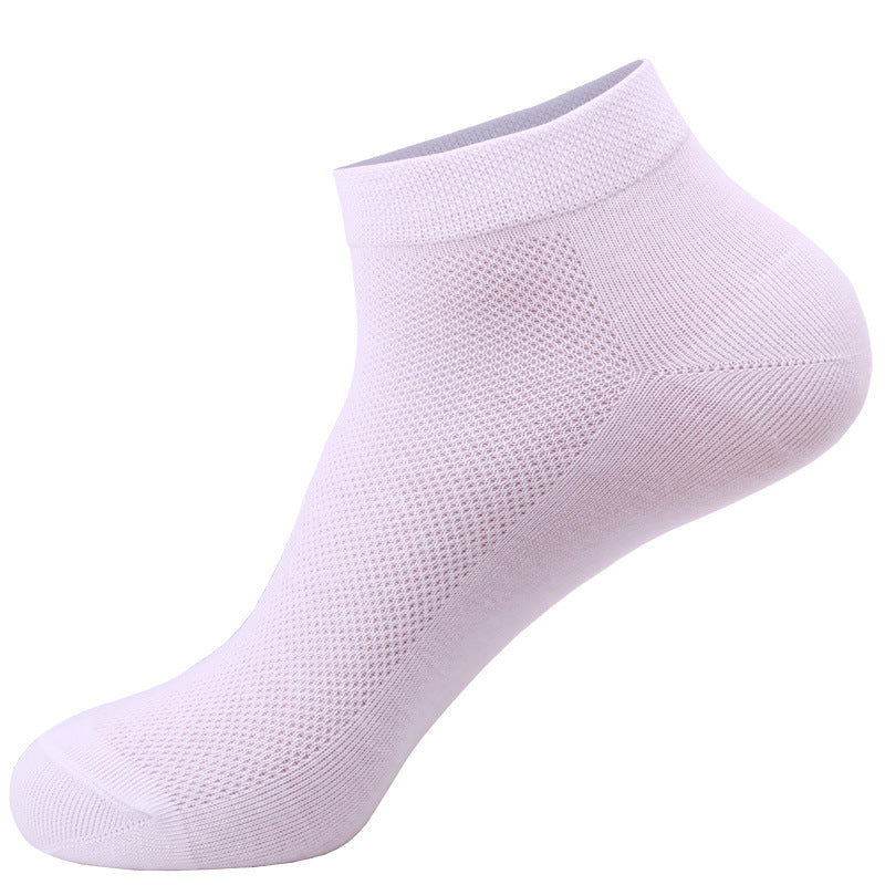 Breathable Cotton Low-Cut Socks